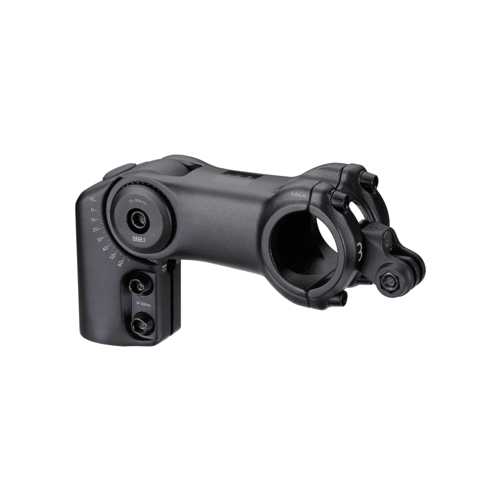 BBB BHS-35 HighSix OS 31.8mm Adj Stem Black 100mm