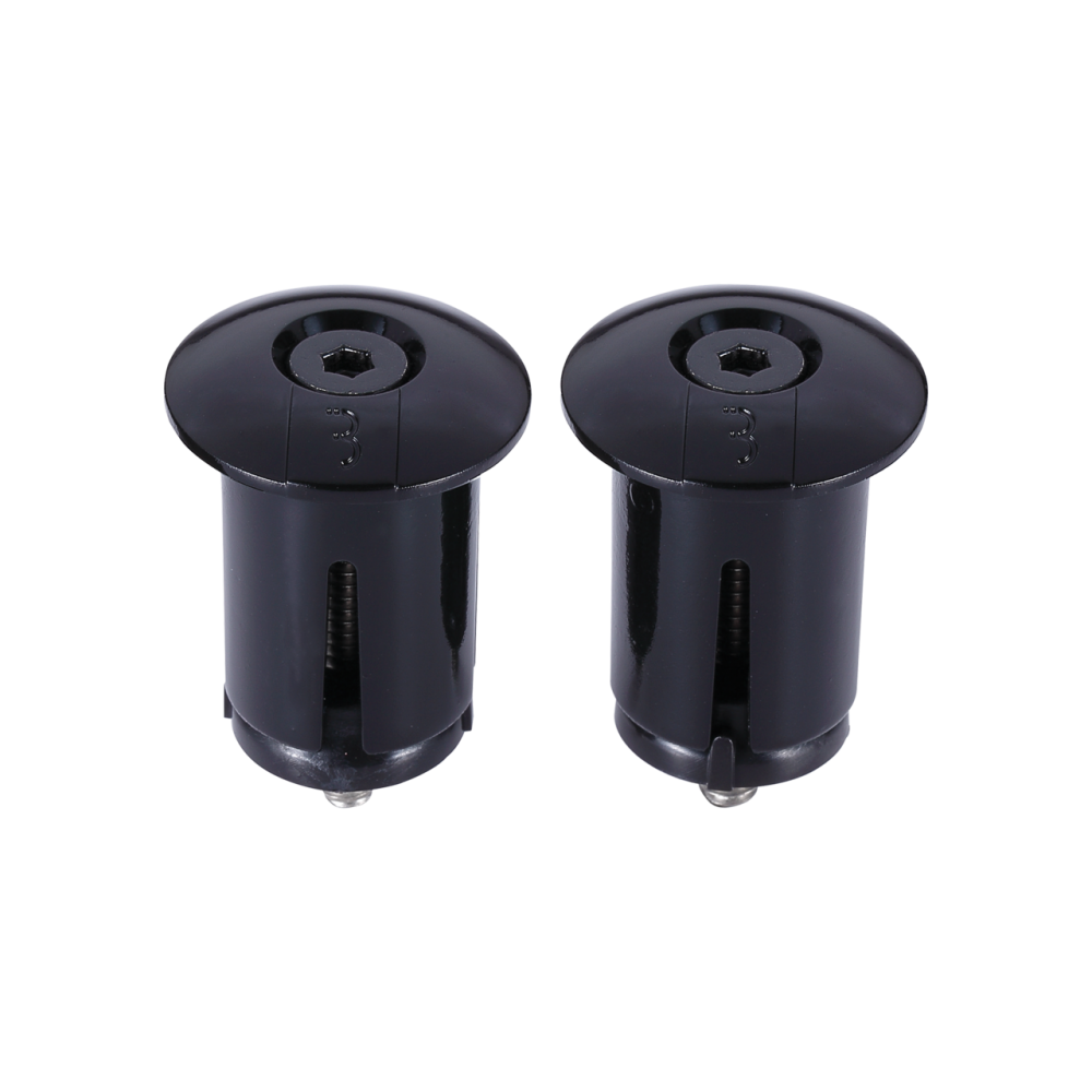 BBB BHT-96 ScrewOn Bar End Plugs Black