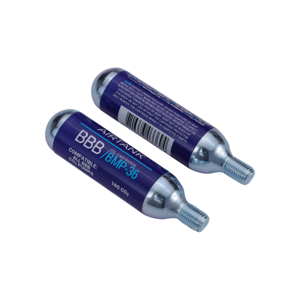 BBB BMP-35 AirTank CO2 Cartridge 2pcs - 16g
