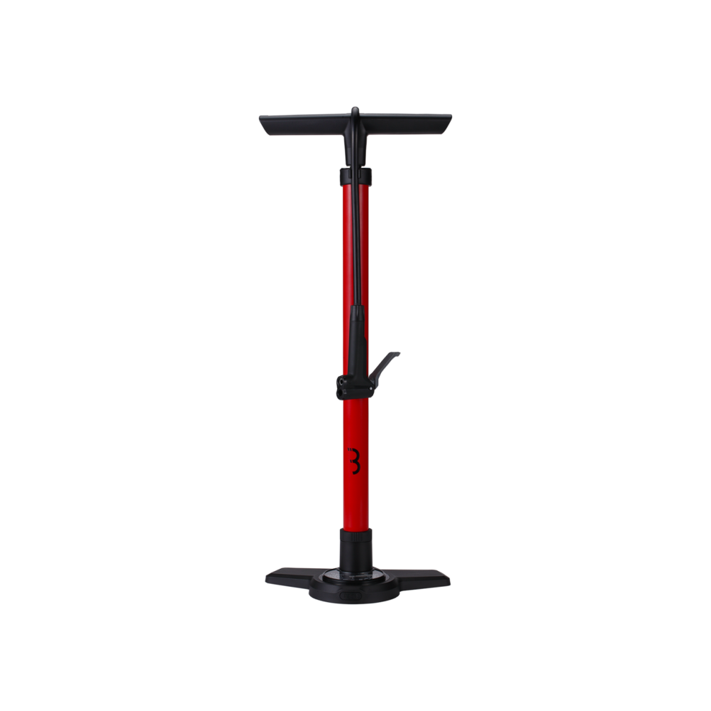 BBB BFP-28 AirBoost 2.0 Floorpump Red