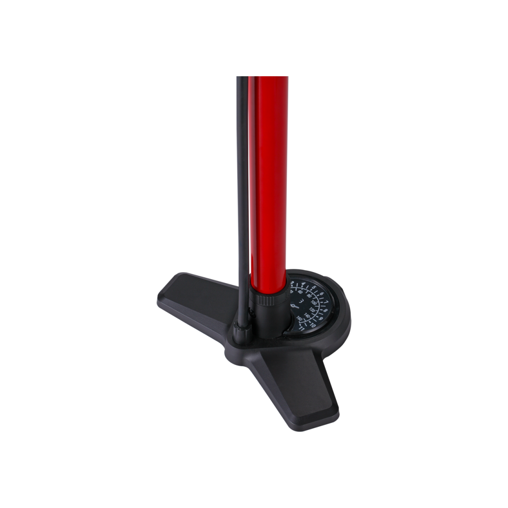 BBB BFP-28 AirBoost 2.0 Floorpump Red