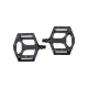 BBB BPD-32 MountainHigh MTB Flat Pedals Matt Black