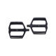 BBB BPD-36 CoolRide MTB Flat Pedals Black