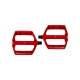 BBB BPD-36 CoolRide MTB Flat Pedals Red
