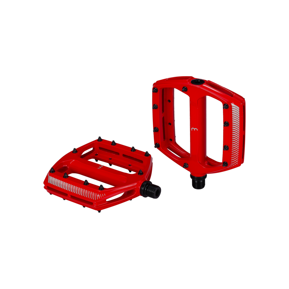 BBB BPD-36 CoolRide MTB Flat Pedals Red