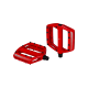 BBB BPD-36 CoolRide MTB Flat Pedals Red