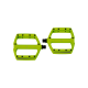 BBB BPD-36 CoolRide MTB Flat Pedals Neon Yellow