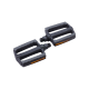 BBB BPD-44 SteadyRider Flat Pedals Black