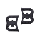 BBB BPD-90 FeetRest Spd Flat Pedal Platform Black