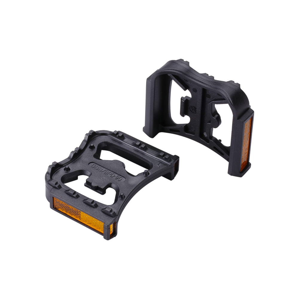 BBB BPD-90 FeetRest Spd Flat Pedal Platform Black