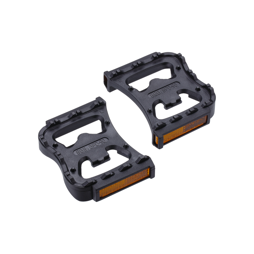 BBB BPD-90 FeetRest Spd Flat Pedal Platform Black