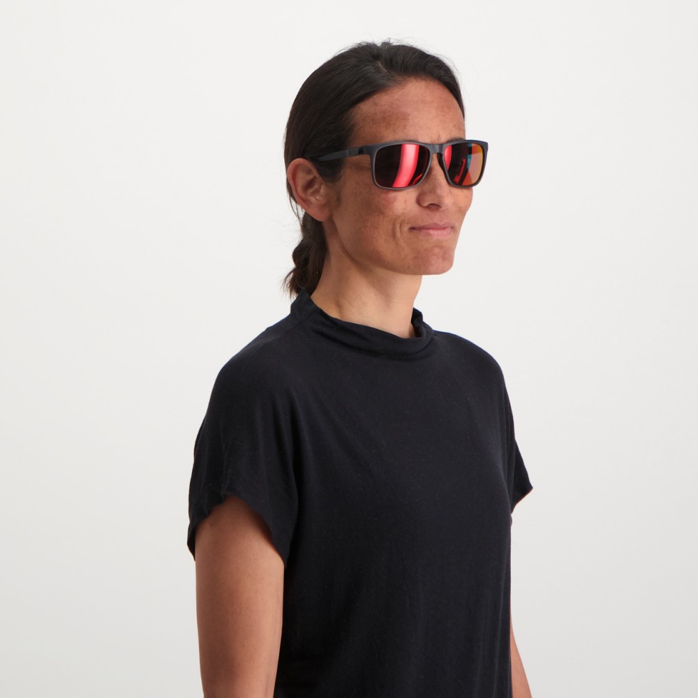 BBB BSG-5613 Town Sunglasses Matt Black/Red/Red Mlc