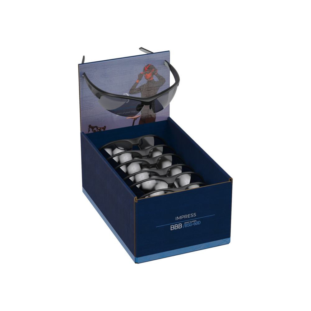 BBB BSG-60D Impress Display Box Smoke
