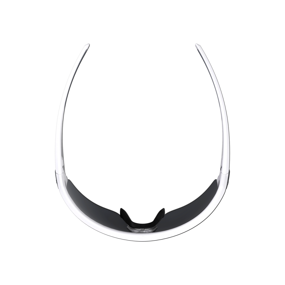 BBB BSG-6207 Impulse Glasses Glossy White/Silver Mlc