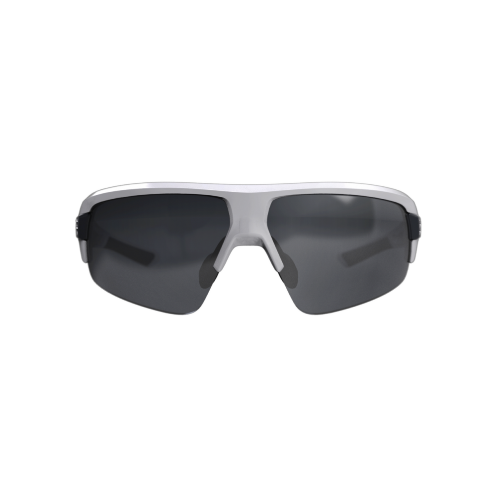 BBB BSG-6207 Impulse Glasses Glossy White/Silver Mlc