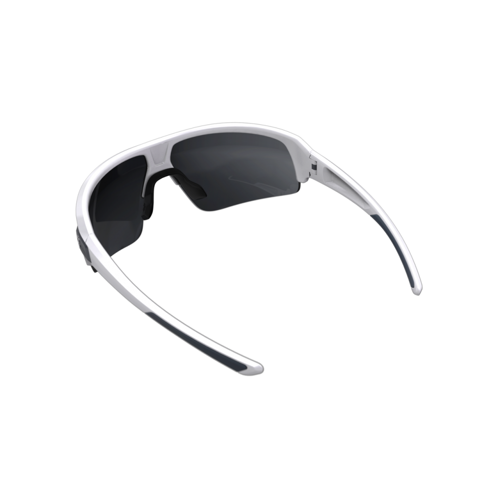 BBB BSG-6207 Impulse Glasses Glossy White/Silver Mlc