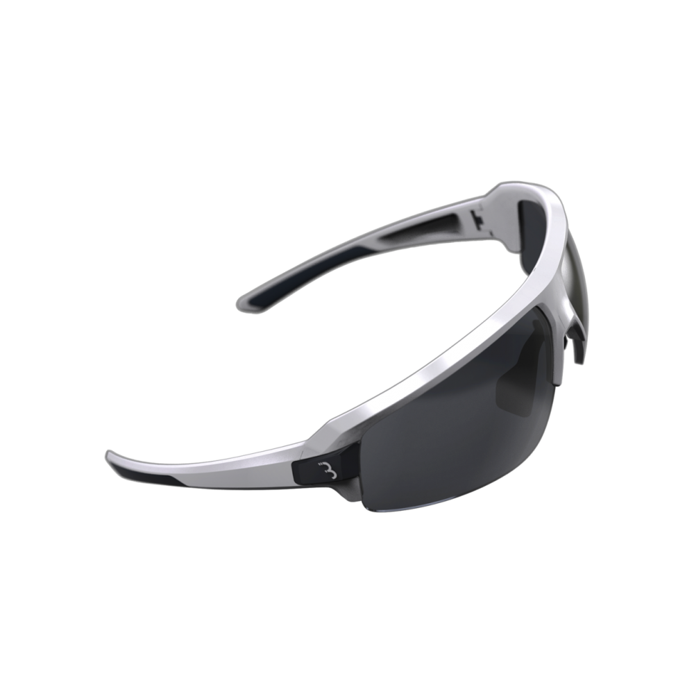 BBB BSG-6207 Impulse Glasses Glossy White/Silver Mlc