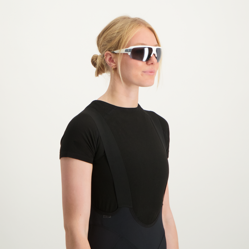 BBB BSG-6207 Impulse Glasses Glossy White/Silver Mlc