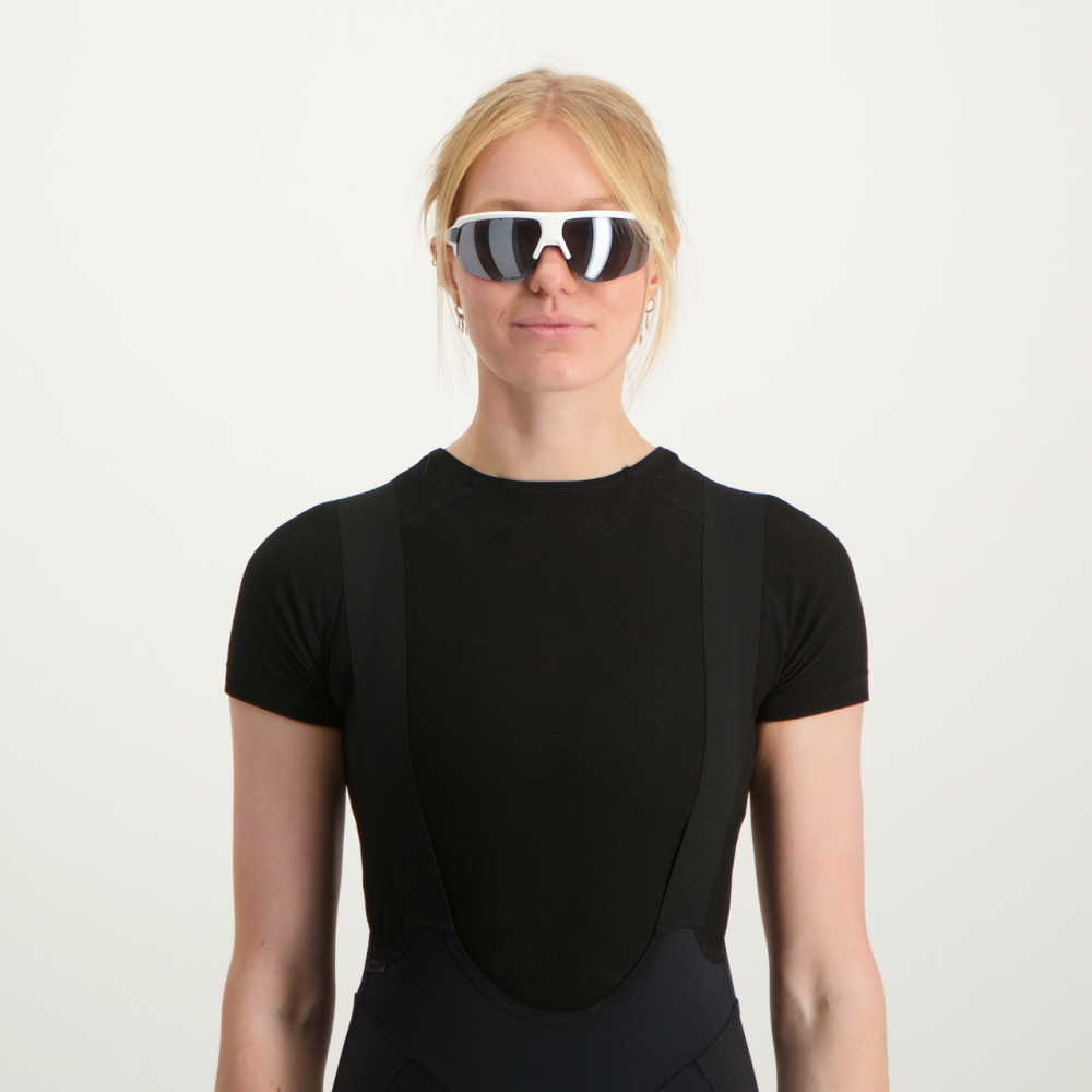 BBB BSG-6207 Impulse Glasses Glossy White/Silver Mlc