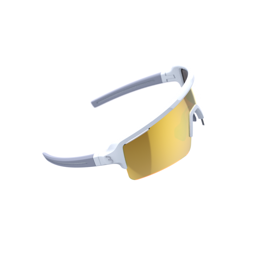 BBB BSG-6507 Fuse Glasses Matt White/Orange Mlc