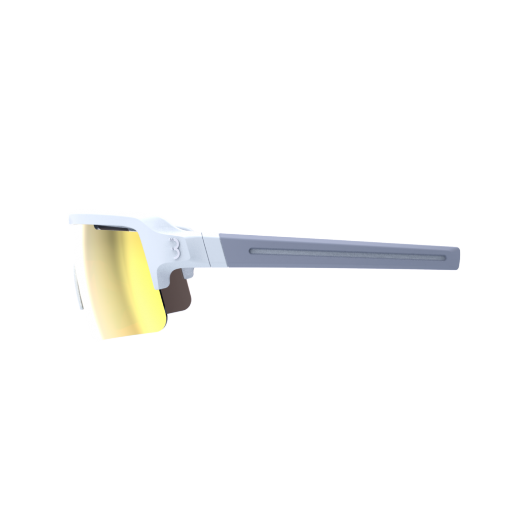 BBB BSG-6507 Fuse Glasses Matt White/Orange Mlc