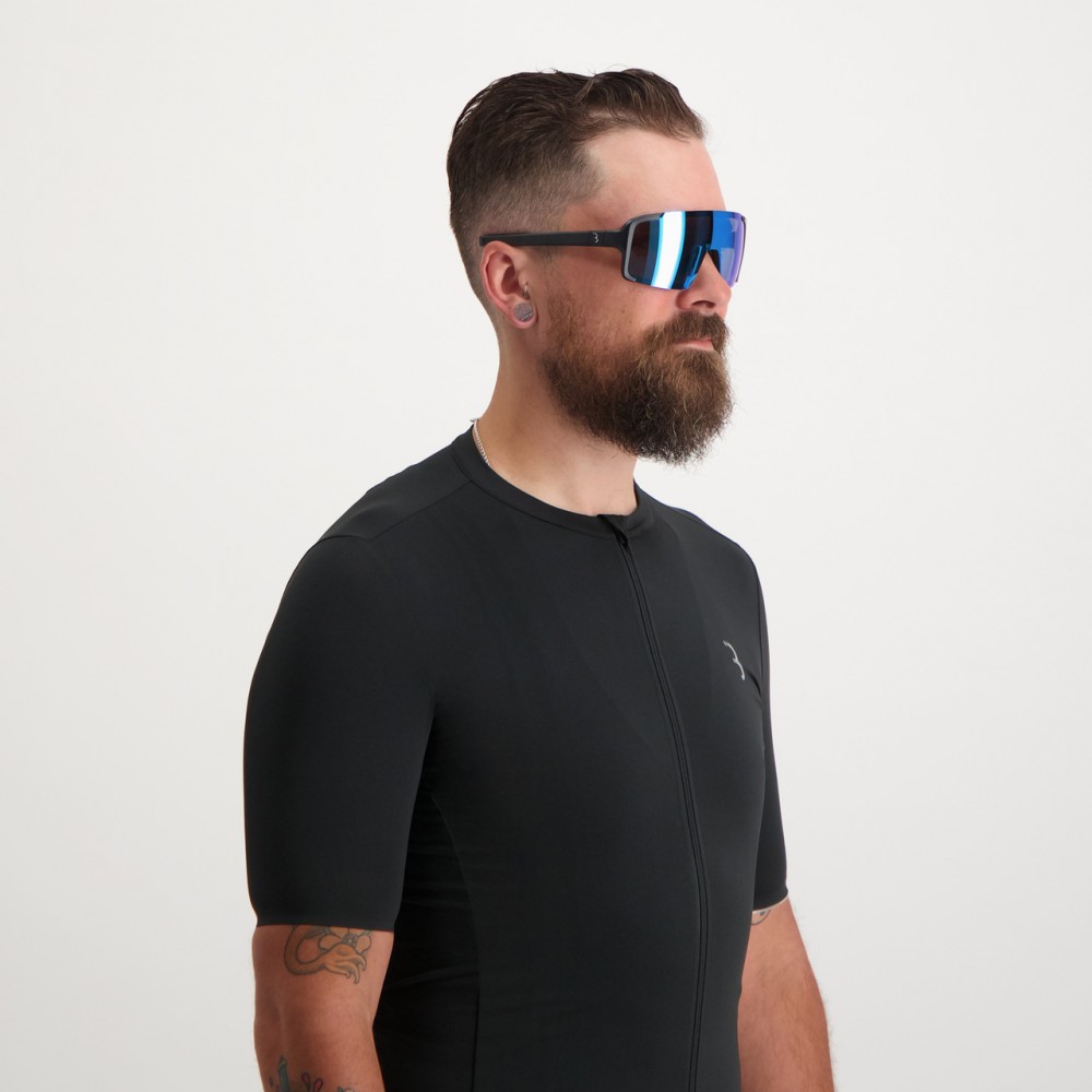 BBB BSG-6901 Chester Glasses Matt Black/Blue Mlc