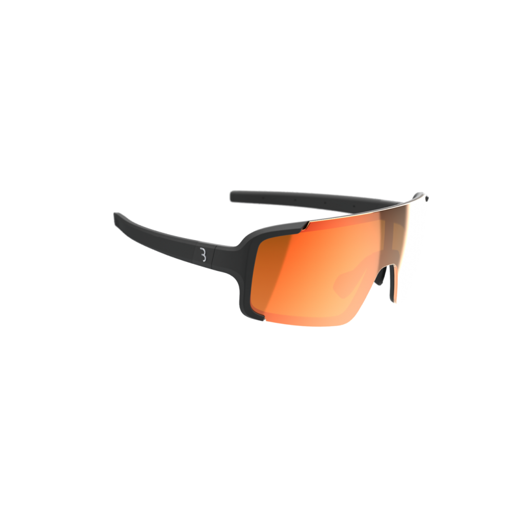 BBB BSG-6905 Chester Glasses Matt Black/Orange Red Mlc