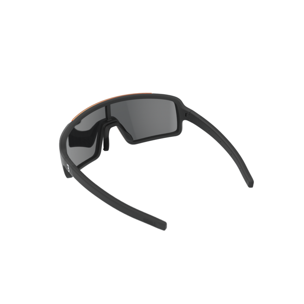 BBB BSG-6905 Chester Glasses Matt Black/Orange Red Mlc