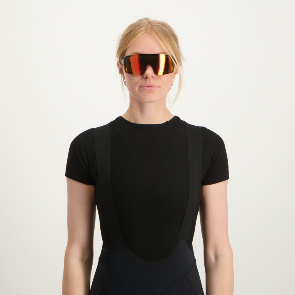 BBB BSG-6905 Chester Glasses Matt Black/Orange Red Mlc