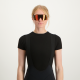 BBB BSG-6905 Chester Glasses Matt Black/Orange Red Mlc