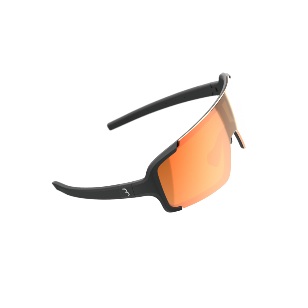 BBB BSG-6905 Chester Glasses Matt Black/Orange Red Mlc