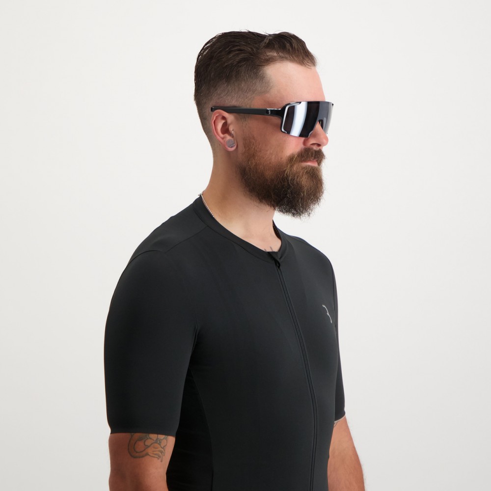 BBB BSG-6911 Chester Glasses Glossy Black/Flash Mirror