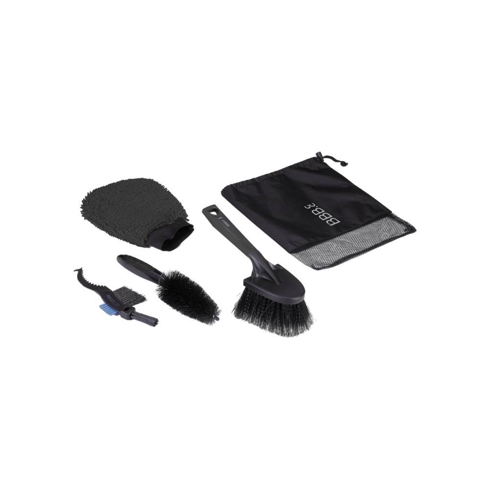 BBB BTL-190 FrameSet Cleaning Brush Set Black
