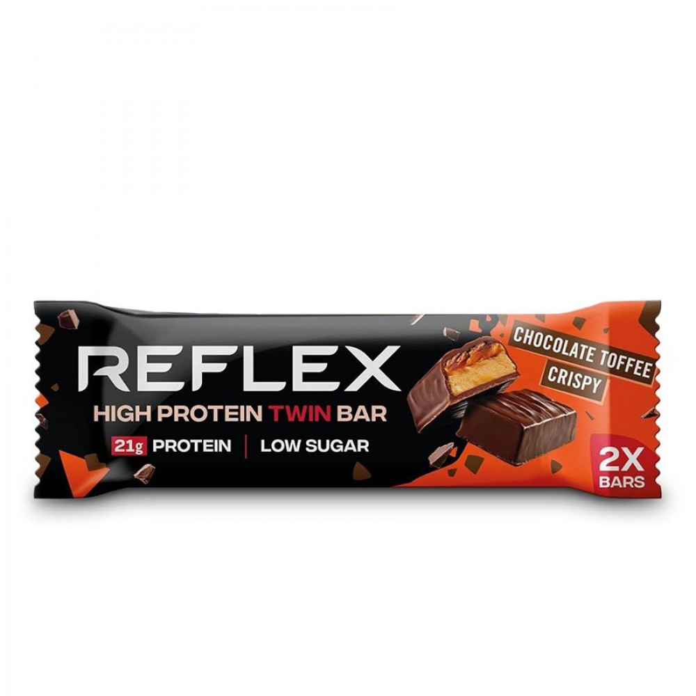 Reflex Protein Bar Choc Toffee Crisp 12x60g